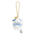Japan San-X Store Hanging Plush Bag Charm - Sumikko Gurashi : Maison de Fleur Shirokuma - 1
