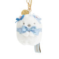 Japan San-X Store Hanging Plush Bag Charm - Sumikko Gurashi : Maison de Fleur Shirokuma - 2