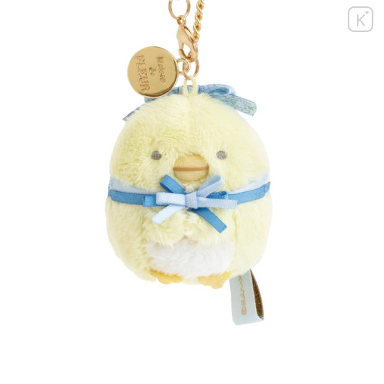 Japan San-X Store Hanging Plush Bag Charm - Sumikko Gurashi : Maison de Fleur Penguin? - 2