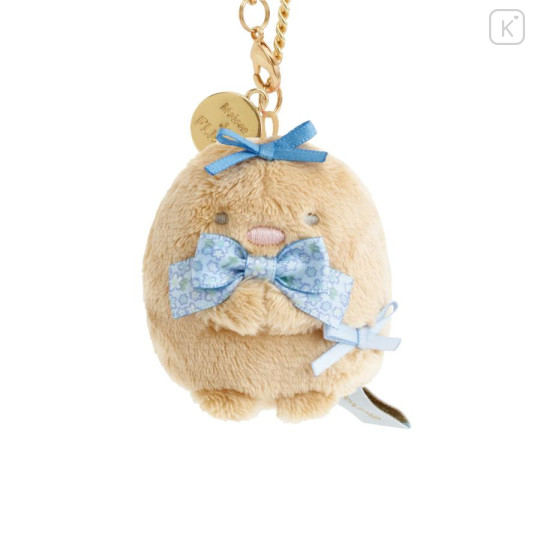 Japan San-X Store Hanging Plush Bag Charm - Sumikko Gurashi : Maison de Fleur Tonkatsu - 2