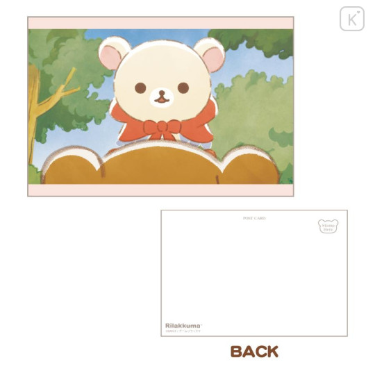 Japan San-X Store Postcard - Rilakkuma : Anime PV Scene Little Red Riding Hood - 1