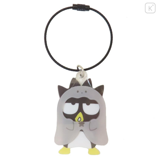 Japan Sanrio Wire Key Ring Charm Keychain - Badtz-maru : Halloween Ghost - 1