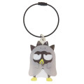 Japan Sanrio Wire Key Ring Charm Keychain - Badtz-maru : Halloween Ghost - 1