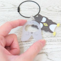 Japan Sanrio Wire Key Ring Charm Keychain - Badtz-maru : Halloween Ghost - 2