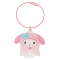 Japan Sanrio Wire Key Ring Charm Keychain - My Melody : Halloween Ghost