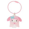 Japan Sanrio Wire Key Ring Charm Keychain - My Melody : Halloween Ghost - 1