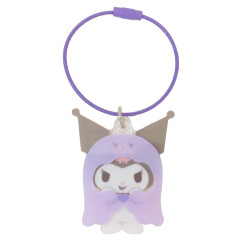 Japan Sanrio Wire Key Ring Charm Keychain - Kuromi : Halloween Ghost