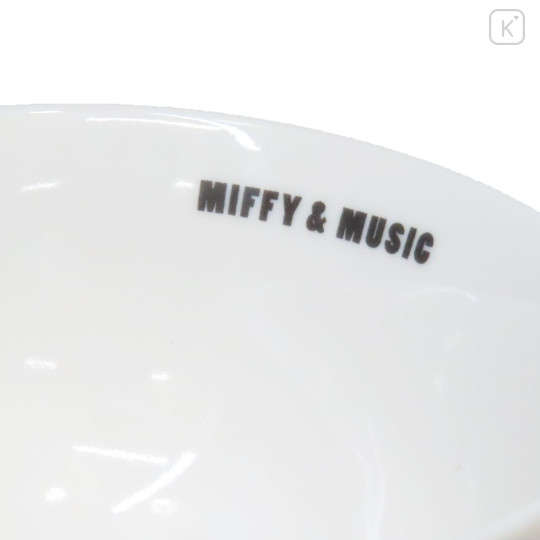Japan Miffy Rice Bowl - Miffy & Music Black - 3