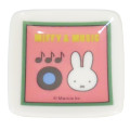 Japan Miffy Porcelain Sauce Small Plate - Miffy & Music CD Style - 1