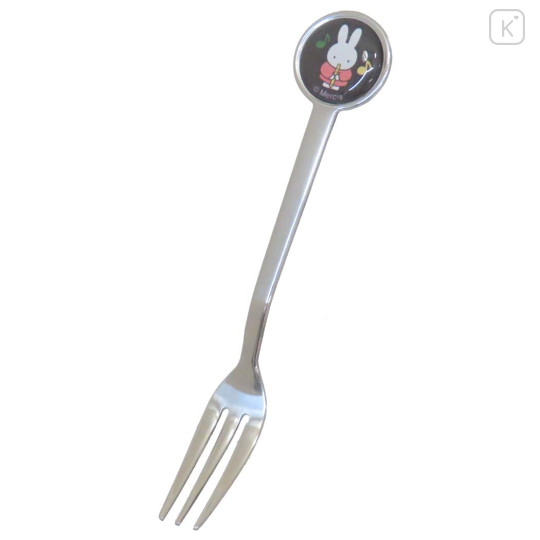 Japan Miffy Stainless Steel Fork (S) - Miffy & Music - 1