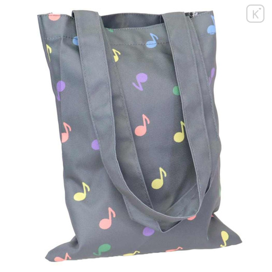 Japan Miffy Canvas Tote Bag - Miffy & Music Black - 2