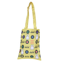 Japan Miffy Canvas Tote Bag - Miffy & Music Yellow