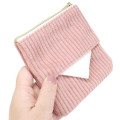 Japan Miffy Mini Pouch & Tissue Case - Miffy : Corduroy Pink - 2