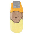 Japan Miffy Fluffy Socks - Boris : Orange Yellow - 1