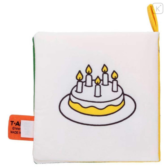 Japan Miffy Baby Cloth Picture Book - Birthday - 4