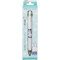 Japan Miffy bLen 4+S Multi Ballpoint Pen & Mechanical Pencil - Miffy : Flower White Navy - 1