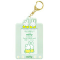 Japan Miffy Instant Photo Keychain - Miffy : Flower Light Green - 1