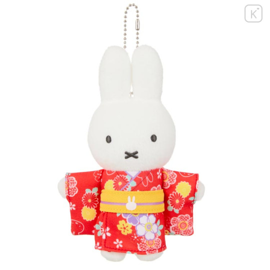 Japan Miffy Mascot Holder - Kimono Red - 1