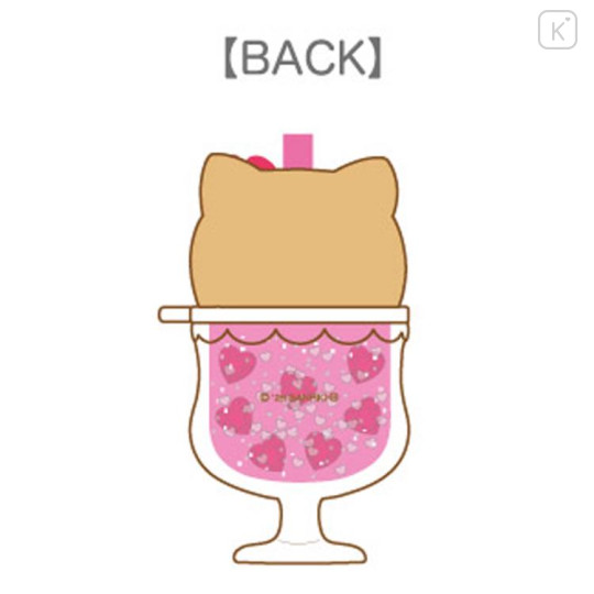 Japan Sanrio 90s Colorful Soda Keychain - Hello Kitty : Suntan - 2