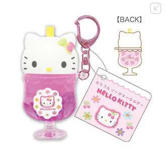 Japan Sanrio 90s Colorful Soda Keychain - Hello Kitty : Cherry - 1