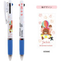 Japan The Bear's School Jetstream 3 Color Multi Ballpoint Pen - Let's Swim - 2