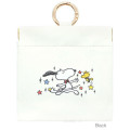 Japan Peanuts Spring-Mouth Pouch with Carabiner - Snoopy & Woodstock : 75th Anniversary Dance - 2
