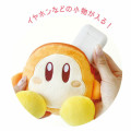 Japan Kirby Mini Plush Pouch with Carabiner - Waddle Dee : Sitting - 3
