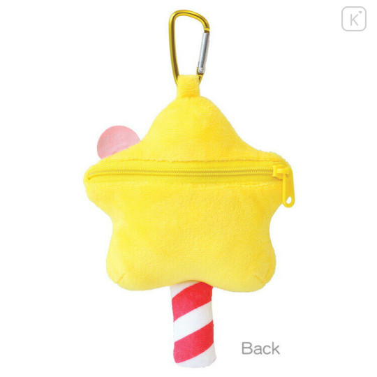 Japan Kirby Mini Plush Pouch with Carabiner - Kirby : Star Rod - 2