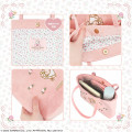 Japan Sanrio Mini Tote Bag - Marron Cream : Rose Series - 2