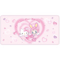 Japan Sanrio × Mezzo Piano Desk Mat - Hello Kitty : Dreaming Angel Pink - 1