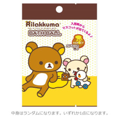 Japan San-X Secret Bath Ball - Rilakkuma : Honey Scent Blind Box