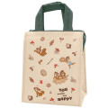 Japan Disney Insulated Cooler Lunch Bag - Chip & Dale : You Make Me Happy - 1