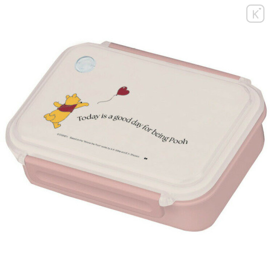 Japan Disney Bento Lunch Box 500ml - Pooh : Good Day For Being Pooh - 1