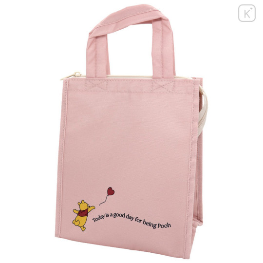 Japan Disney Insulated Cooler Lunch Bag - Pooh : Good Day For Being Pooh - 1