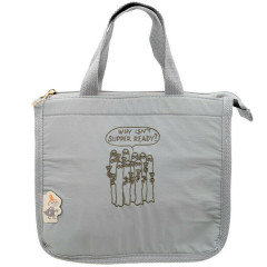 Japan Moomin Insulated Cooler Lunch Bag - Hattifatteners : Grey