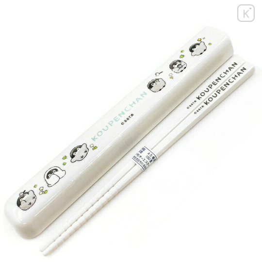 Japan Koupen Chan Chopsticks 16.5cm with Case - Happy Garden - 1