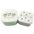 Japan Koupen Chan Nesting Food Storage Container Set - Miffy : Happy Garden - 1