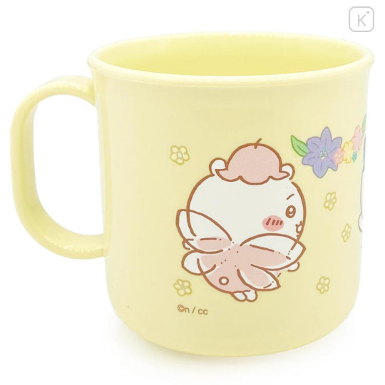 Japan Chiikawa Plastic Cup - Chiikawa & Hachiware & Usagi : Fairy Yellow - 3