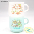 Japan San-X Plastic Cup - Sumikko Gurashi : Everyone Gathers Mint - 4