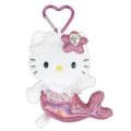 Japan Sanrio Mascot Holder - Hello Kitty : Mermaid Dark Pink - 1
