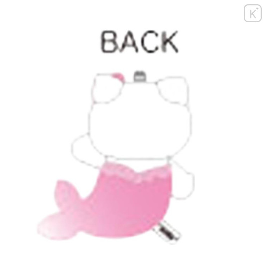 Japan Sanrio Mascot Holder - Hello Kitty : Mermaid Dark Pink - 2