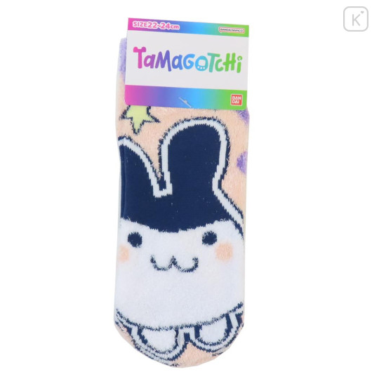 Japan Tamagotchi Fluffy Socks - Mimitch Light Pink - 1
