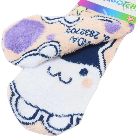 Japan Tamagotchi Fluffy Socks - Mimitch Light Pink - 2