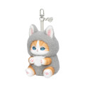 Japan Mofusand Secret Mascot Keychain - Kiramekko Fluffy Cat Blind Box - 7