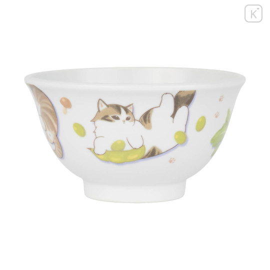 Japan Mofusand Rice Bowl - Vegetable Cat - 4