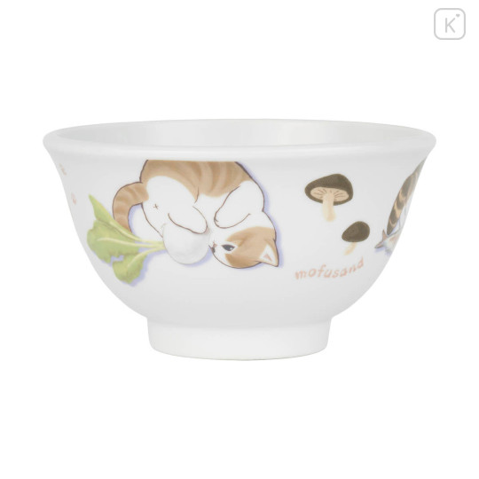 Japan Mofusand Rice Bowl - Vegetable Cat - 5
