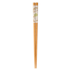 Japan Mofusand Natural Wood Chopsticks 21cm - Vegetable Cat