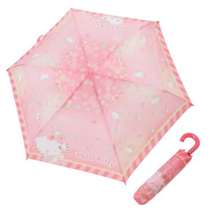Japan Sanrio Folding Umbrella - Hello Kitty : Pastel Dream