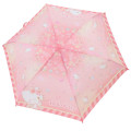 Japan Sanrio Folding Umbrella - Hello Kitty : Pastel Dream - 2