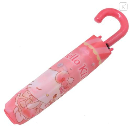 Japan Sanrio Folding Umbrella - Hello Kitty : Pastel Dream - 6